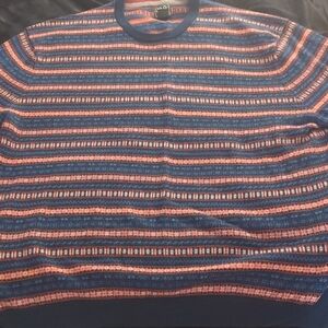 Jos. A. Bank Men's Multicolor Striped Crewneck Sweater